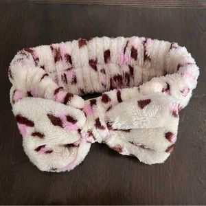 Urban Butterfly Essential Beauty Ultra Soft Bow Spa Headband for Skincare/Makeup
